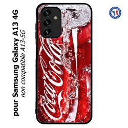 Coque pour Samsung Galaxy A13 4G et A13 4G lite Coca-Cola Rouge Original