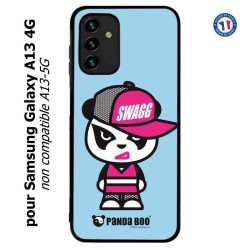 Coque pour Samsung Galaxy A13 4G et A13 4G lite PANDA BOO© Miss Panda SWAG - coque humour