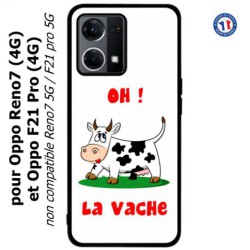 Coque pour Oppo Reno7 4G ou F21 pro 4G Oh la vache - coque humoristique