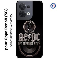 Coque pour Oppo Reno8 (5G) groupe rock AC/DC musique rock ACDC
