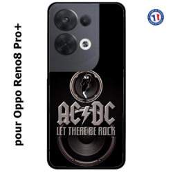 Coque pour Oppo Reno8 Pro PLUS groupe rock AC/DC musique rock ACDC
