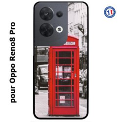 Coque pour Oppo Reno8 Pro Cabine téléphone Londres - Cabine rouge London