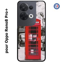 Coque pour Oppo Reno8 Pro PLUS Cabine téléphone Londres - Cabine rouge London