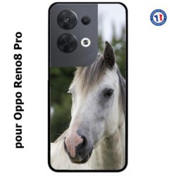 Coque pour Oppo Reno8 Pro Coque cheval blanc - tête de cheval