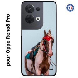 Coque pour Oppo Reno8 Pro Coque cheval robe pie - bride cheval