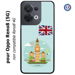Coque pour Oppo Reno8 (5G) Monuments Londres - Big Ben