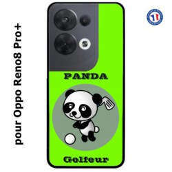 Coque pour Oppo Reno8 Pro PLUS Panda golfeur - sport golf - panda mignon
