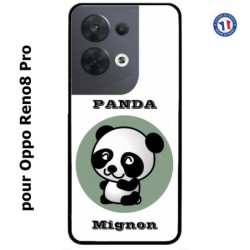 Coque pour Oppo Reno8 Pro Panda tout mignon