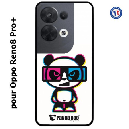 Coque pour Oppo Reno8 Pro PLUS PANDA BOO© 3D - lunettes - coque humour