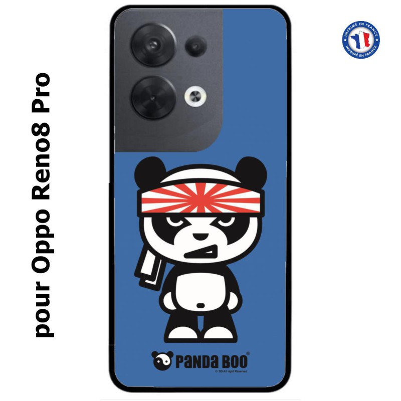 Coque pour Oppo Reno8 Pro PANDA BOO© Banzaï Samouraï japonais - coque humour