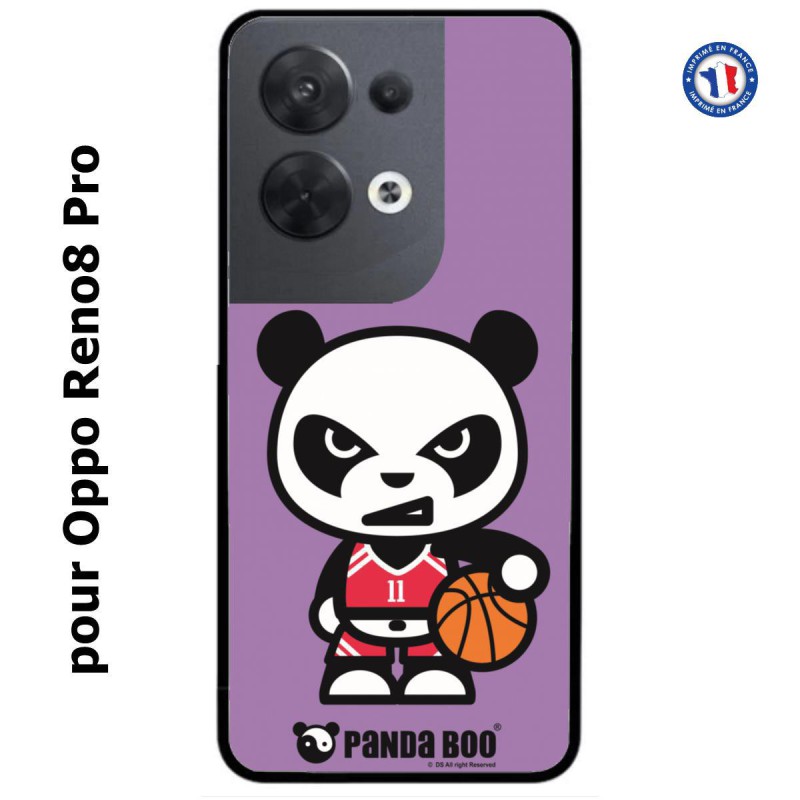 Coque pour Oppo Reno8 Pro PANDA BOO© Basket Sport Ballon - coque humour