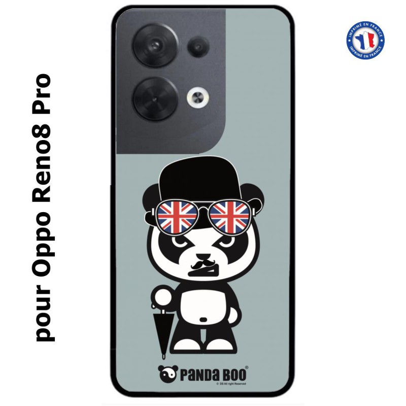 Coque pour Oppo Reno8 Pro PANDA BOO© So British  - coque humour