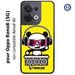 Coque pour Oppo Reno8 (5G) PANDA BOO© DJ music - coque humour
