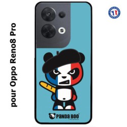 Coque pour Oppo Reno8 Pro PANDA BOO© Français béret baguette - coque humour
