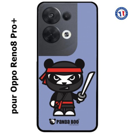 Coque pour Oppo Reno8 Pro PLUS PANDA BOO© Ninja Boo noir - coque humour