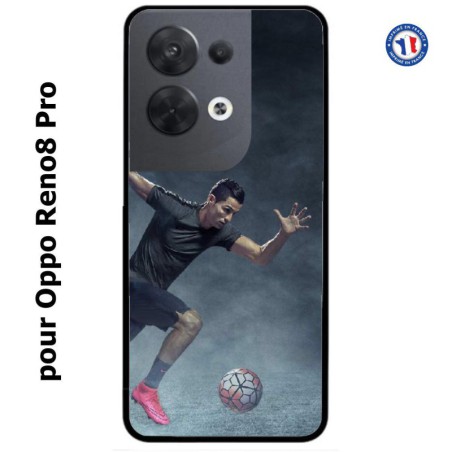 Coque pour Oppo Reno8 Pro Cristiano Ronaldo club foot Turin Football course ballon