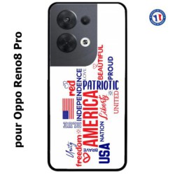 Coque pour Oppo Reno8 Pro USA lovers - drapeau USA - patriot