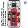 Coque pour Xiaomi Mi 10i 5G Cabine téléphone Londres - Cabine rouge London