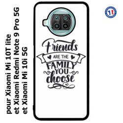 Coque pour Xiaomi Mi 10i 5G Friends are the family you choose - citation amis famille