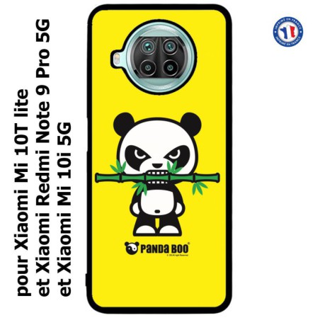 Coque pour Xiaomi Redmi Note 9 pro 5G PANDA BOO© Bamboo à pleine dents - coque humour
