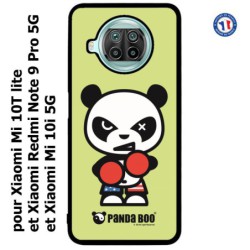 Coque pour Xiaomi Redmi Note 9 pro 5G PANDA BOO© Boxeur - coque humour