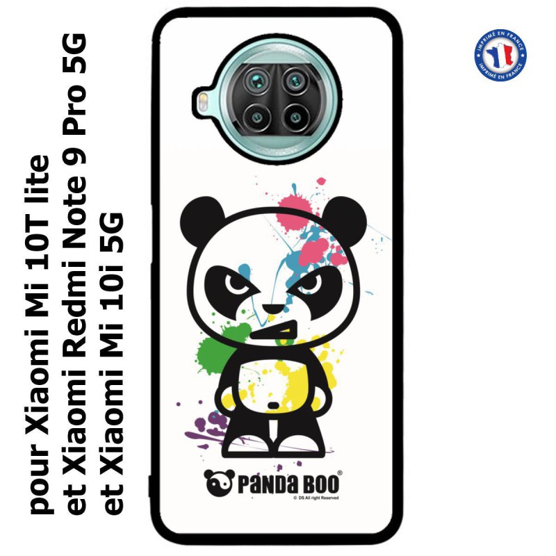 Coque pour Xiaomi Mi 10T lite PANDA BOO© paintball color flash - coque humour