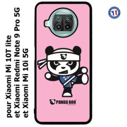 Coque pour Xiaomi Redmi Note 9 pro 5G PANDA BOO© Ninja Kung Fu Samouraï - coque humour