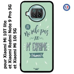 Coque pour Xiaomi Mi 10T lite ProseCafé© coque Humour : Je ne râle pas Je m'exprime