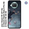 Coque pour Xiaomi Mi 10i 5G Cristiano Ronaldo club foot Turin Football course ballon