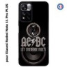 Coque pour Xiaomi Redmi Note 11 PRO PLUS groupe rock AC/DC musique rock ACDC
