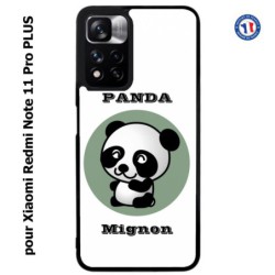 Coque pour Xiaomi Redmi Note 11 PRO version CN Panda tout mignon