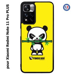 Coque pour Xiaomi Redmi Note 11 PRO version CN PANDA BOO© Bamboo à pleine dents - coque humour