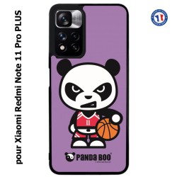 Coque pour Xiaomi Redmi Note 11 PRO version CN PANDA BOO© Basket Sport Ballon - coque humour