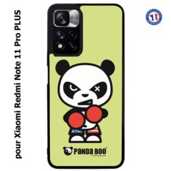 Coque pour Xiaomi Redmi Note 11 PRO version CN PANDA BOO© Boxeur - coque humour
