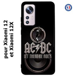 Coque pour Xiaomi 12 et Xiaomi 12X groupe rock AC/DC musique rock ACDC
