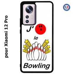 Coque pour Xiaomi 12 Pro J'aime le Bowling