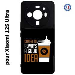 Coque pour Xiaomi 12S Ultra Coffee is always a good idea - fond noir