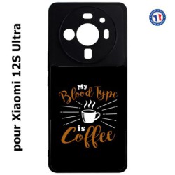 Coque pour Xiaomi 12S Ultra My Blood Type is Coffee - coque café