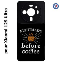 Coque pour Xiaomi 12S Ultra Nightmare before Coffee - coque café