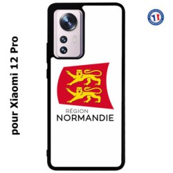 Coque pour Xiaomi 12 Pro Logo Normandie - Écusson Normandie - 2 léopards