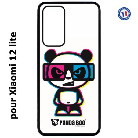 Coque pour Xiaomi 12 lite PANDA BOO© 3D - lunettes - coque humour