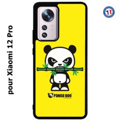 Coque pour Xiaomi 12 Pro PANDA BOO© Bamboo à pleine dents - coque humour