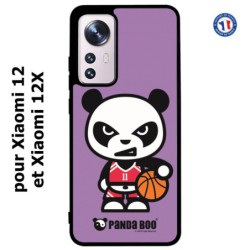 Coque pour Xiaomi 12 et Xiaomi 12X PANDA BOO© Basket Sport Ballon - coque humour