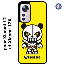 Coque pour Xiaomi 12 et Xiaomi 12X PANDA BOO© Robot Kitsch - coque humour