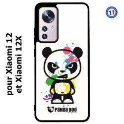 Coque pour Xiaomi 12 et Xiaomi 12X PANDA BOO© paintball color flash - coque humour