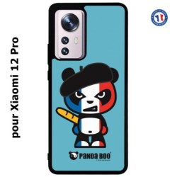 Coque pour Xiaomi 12 Pro PANDA BOO© Français béret baguette - coque humour