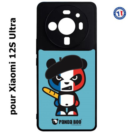 Coque pour Xiaomi 12S Ultra PANDA BOO© Français béret baguette - coque humour