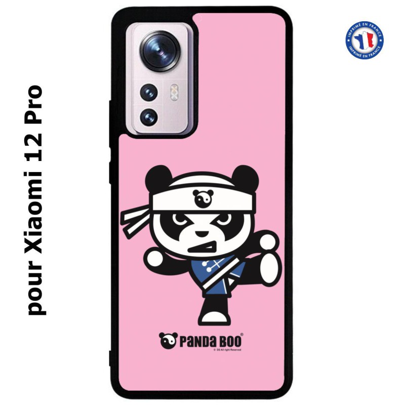 Coque pour Xiaomi 12 Pro PANDA BOO© Ninja Kung Fu Samouraï - coque humour