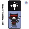 Coque pour Xiaomi 12S Ultra PANDA BOO© Ninja Boo noir - coque humour