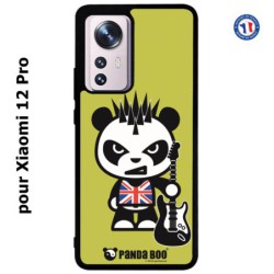Coque pour Xiaomi 12 Pro PANDA BOO© Punk Musique Guitare - coque humour